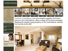 Tablet Screenshot of furniture-costablanca.co.uk